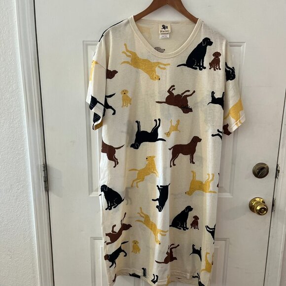 Hatley Cabela's Woman's Novelty Print Dog Summer Night Gown Sz One Size - Picture 1 of 8